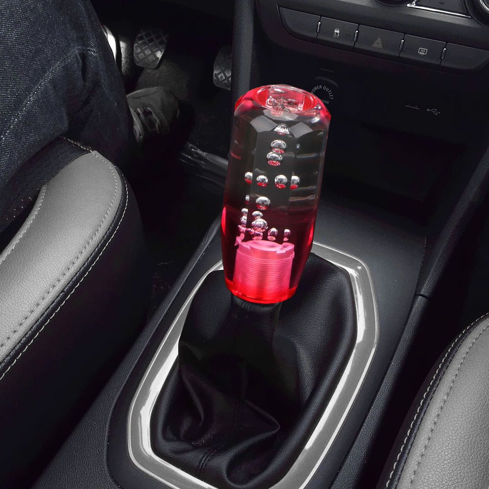 Shifter 10/15CM Car-styling Crystal Transparent Bubble Manual Transmission Car Gear Shift Knob Shift Knob Stick Universal