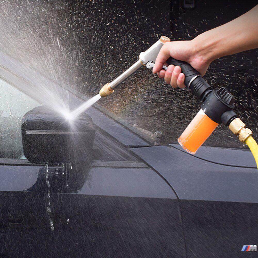 Car wash water gun nozzle water pipe hose household courtyard high pressure car wash water grab the car to wash the ground