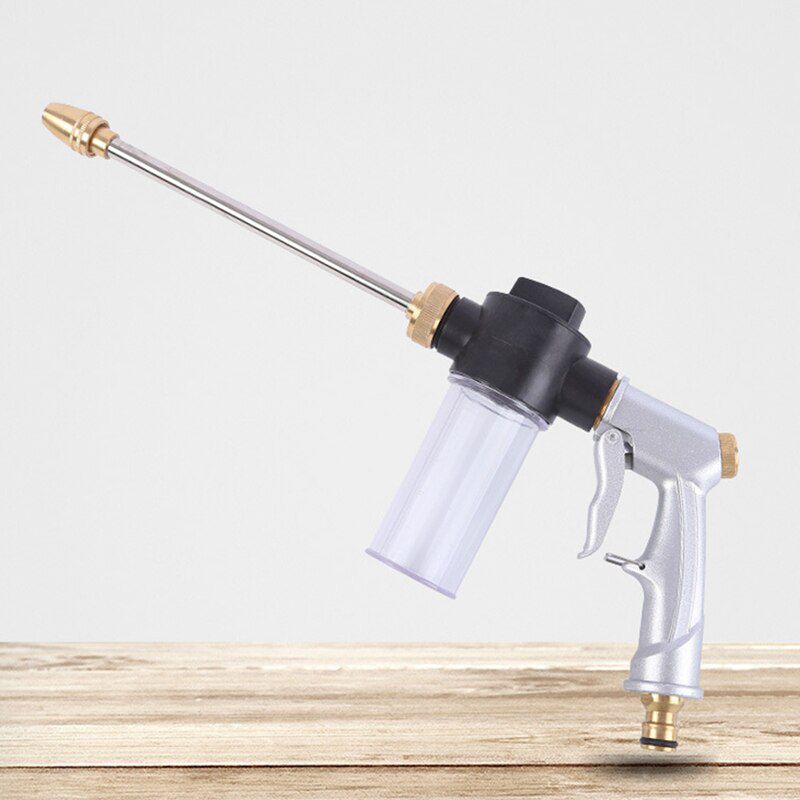 Extension Rod High Pressure Car Wash Water Gun Household Foam Water Gun Pure Copper Nozzle Foam Garden Watering