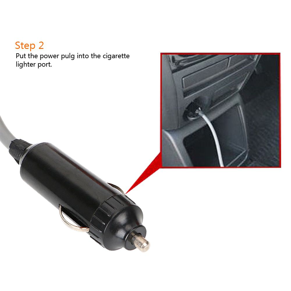 Car Washing DC 12V Car Washer Universal Outdoor Camping Travel Shower Portable Car Shower with Cigarette Lighter Cleaning Tool