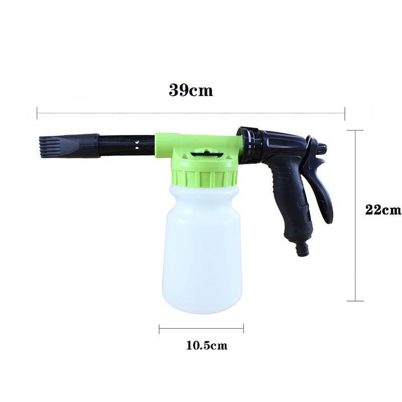 1L Adjustable Car Washer Foam Nozzle Car Washing Foam Gun  Cleaning Foamer Pot Lance Water Soap Shampoo Sprayer Spray Foam Gun