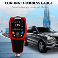 UNI-T UT343D Thickness Gauge Digital Coating Gauge Meter Cars Paint Thickness Tester FE/NFE Measurement with USB Data Function