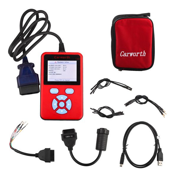 Carworth C100-A 12V/24V Gasoline/Diesel Universal OBDII Scan Tools