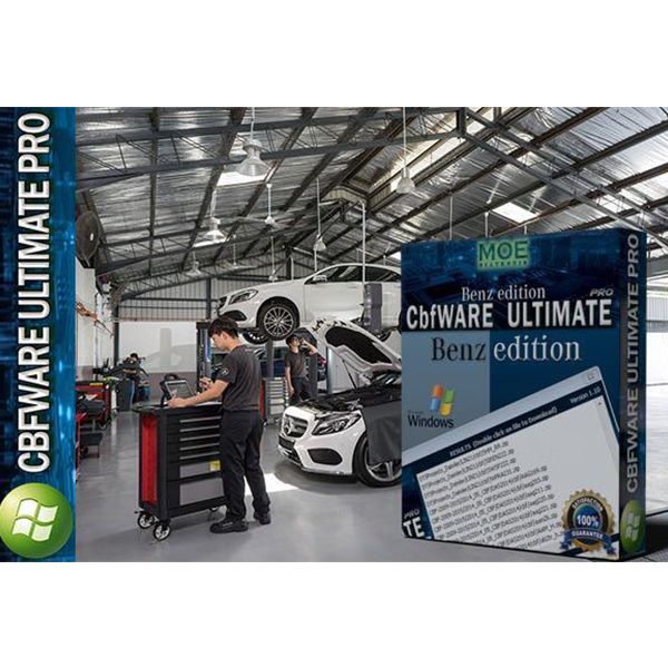 CBFWare Ultimate Pro 1 Year Full Unlimited PRO Access (365 Days) for All Mercedes Benz Workshop