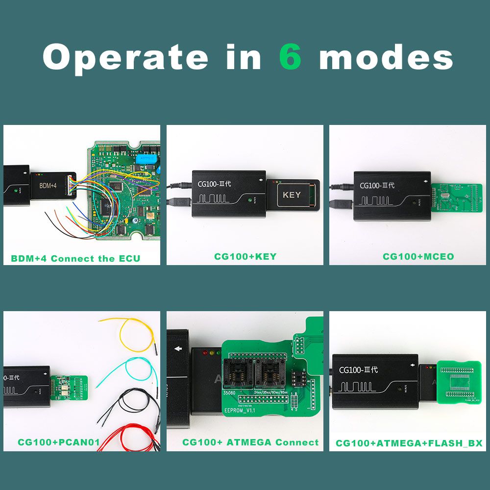 CG100 PROG III Full Version Airbag Restore Devices including All Function of Renesas SRS and Infineon XC236x FLASH