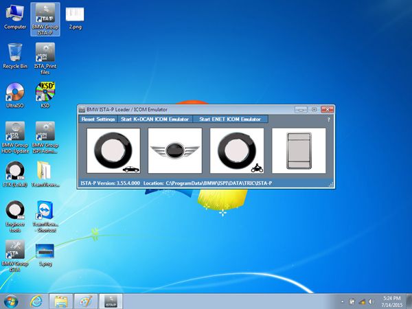 Cheap 2015.7 WINDOWS7 BMW ICOM ISTA-D 3.49.10 ISTA-P 3.55.4.000 Software HDD Multi-language with Engineers Programming
