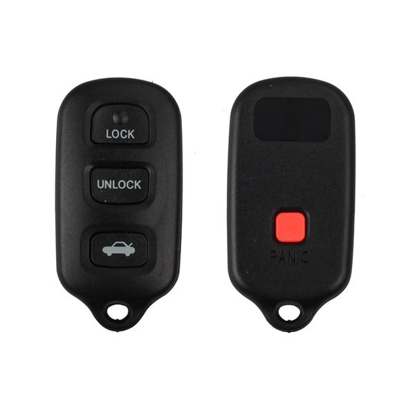 Remote Key Shell 3+1 Button B for Toyota 5pcs/lot