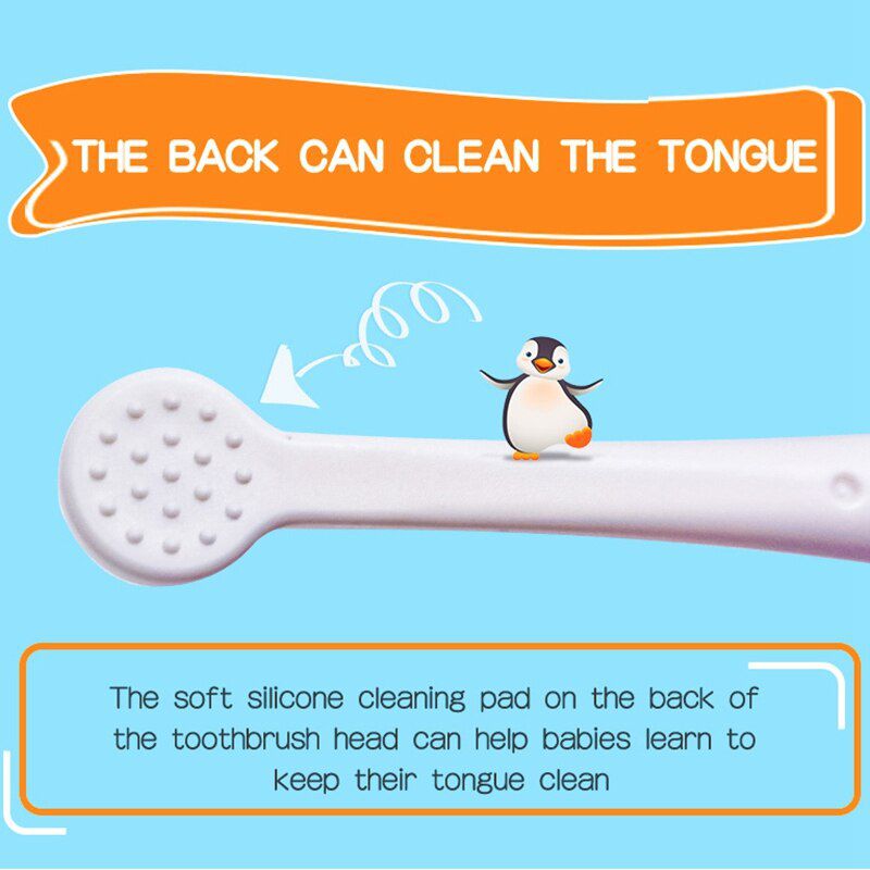 Children's Electric Sonic Toothbrush with Battery, Fully Waterproof, with Soft Replacement Head