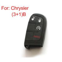 Remote key shell 3+1 button for Chrysler