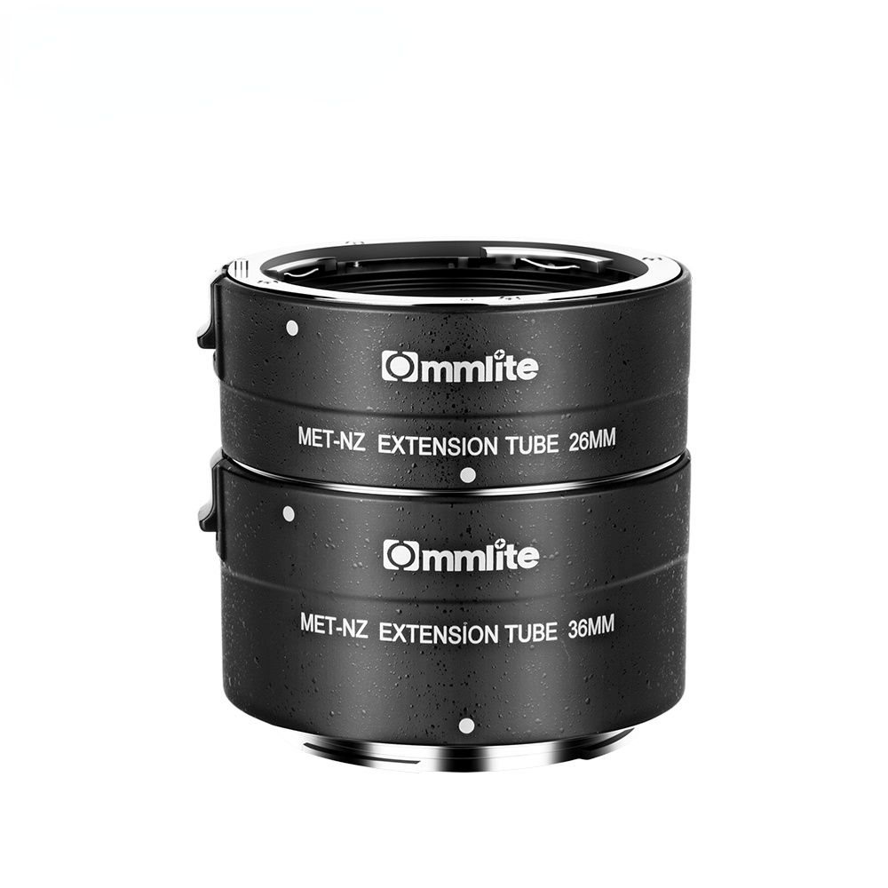 CM-MET-NZ Aluminum Alloy Automatic Macro Extension Tube for Nikon Z-mount Cameras/Lenses(26mm, 36mm)