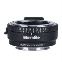 CM-NF-NEX Manual Focus Lens Mount Adapter Ring for Nikon G,F,A,I,S,D Lens to use for Sony NEX E Mount Cameras