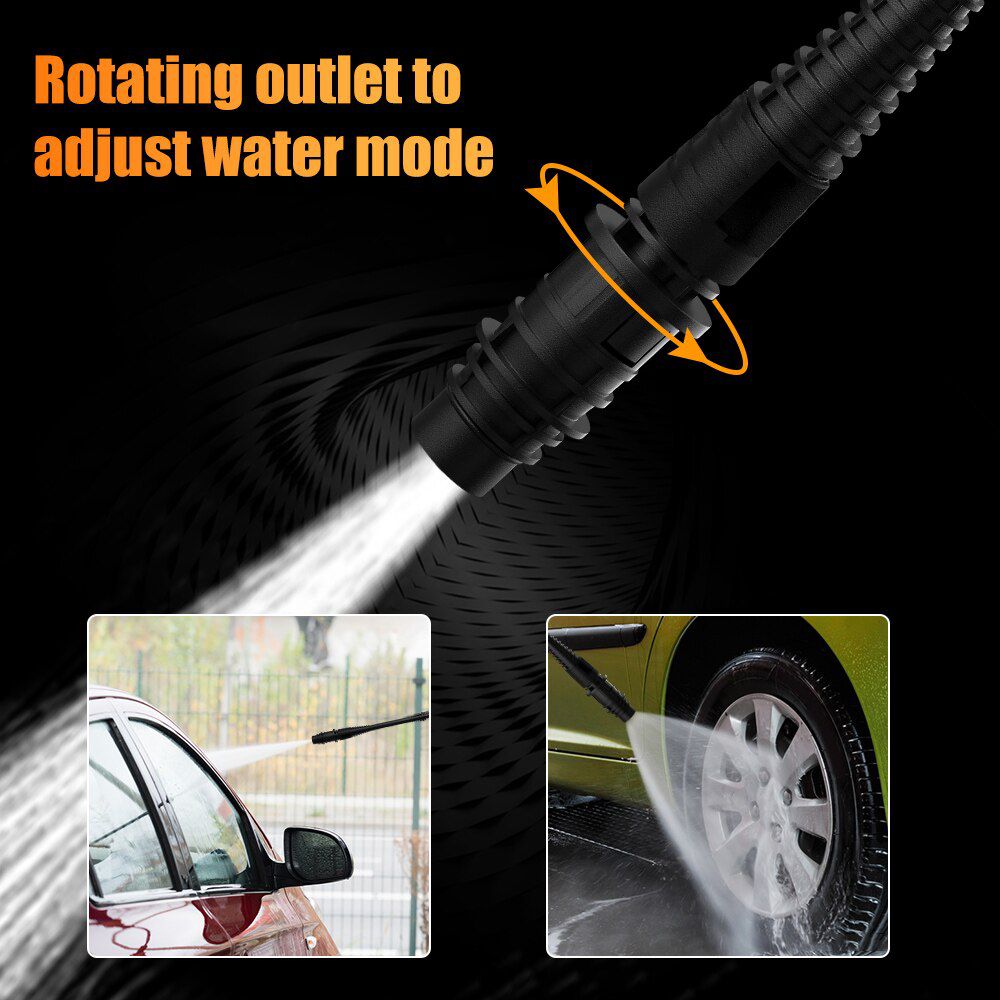 Cordless High Pressure Water Gun Portable Car Washer 600W 30000MAH 32BAR Electric Car Wash Machine for Makita 25 V Battery