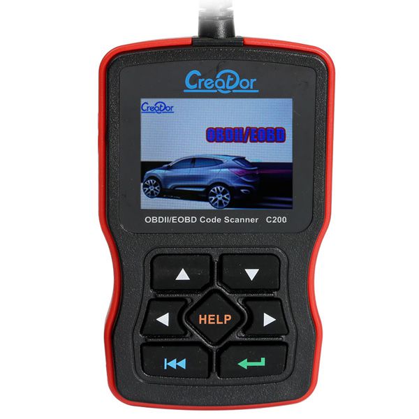 Creator C200 OBDII/EOBD Code Reader Multi-Language Update Online