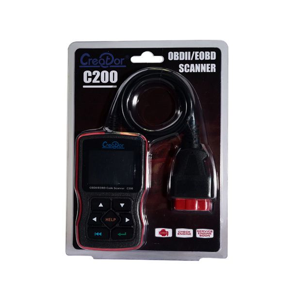 Creator C200 OBDII/EOBD Code Reader Multi-Language Update Online