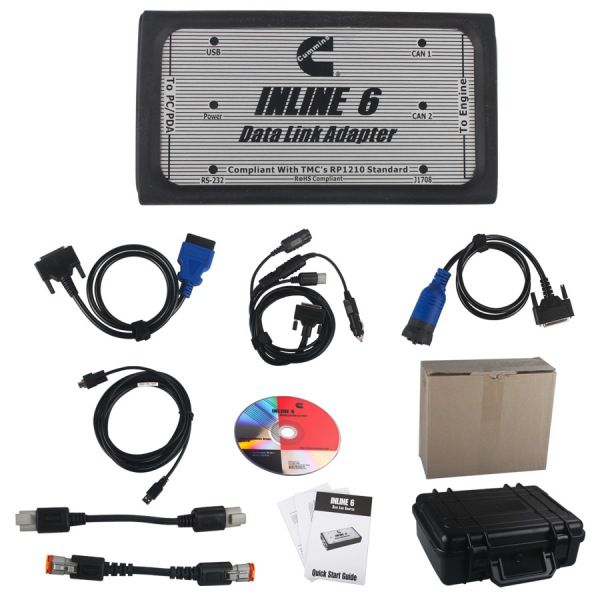 Cummins INLINE 6 Data Link Adapter Insite 8.2.0.184 Multi-language Truck Diagnostic Tool