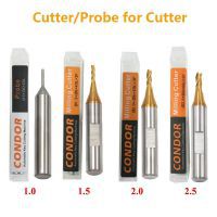 1.0mm 1.5mm 2.0mm 2.5mm Cutter Probe for Xhorse CONDOR XC MINI Plus XC-007 Dolphin XP-005 XP-007 Key Cutting Machine