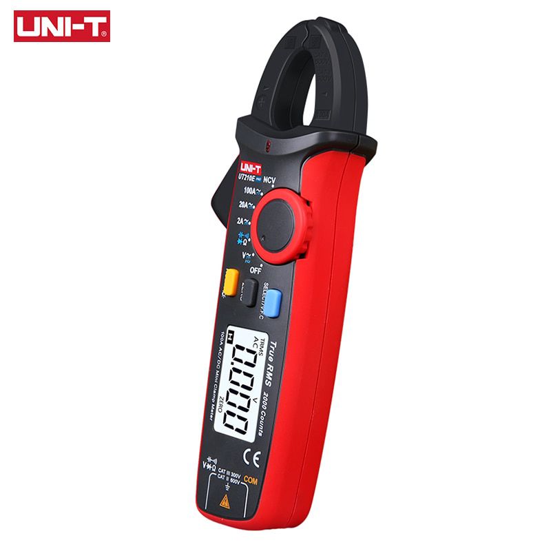 UNI-T UNI T UT210E Pro Digital AC DC Current Clamp Meter True RMS Pliers Ammeter Multimeter Resistance Frequency Tester