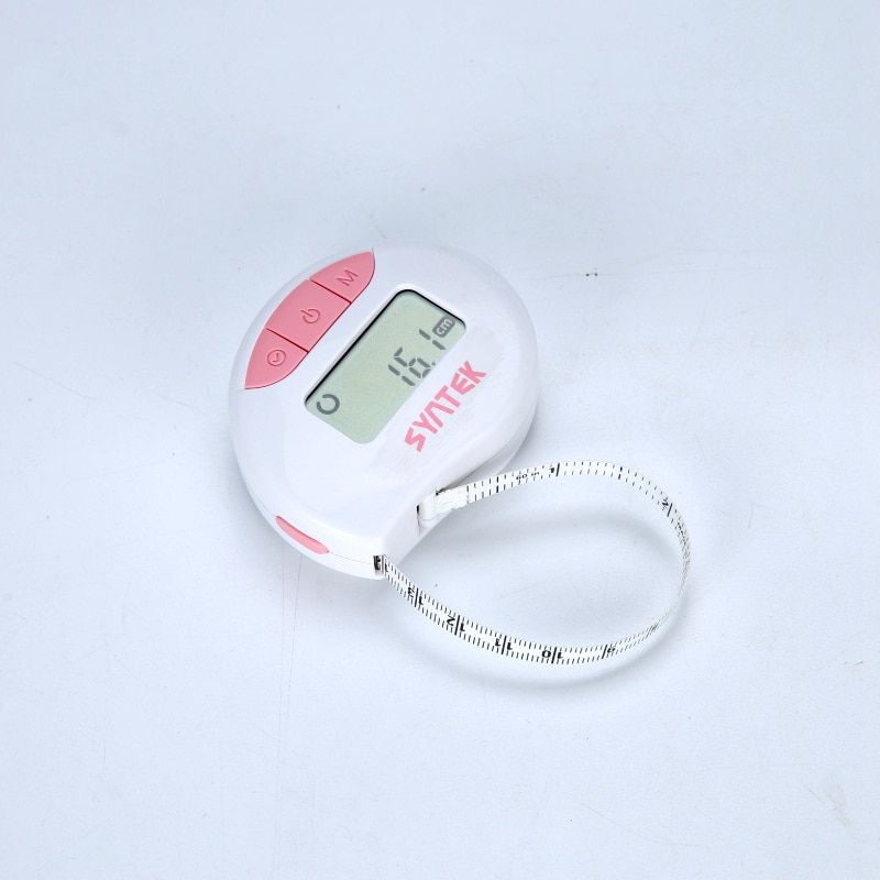 Digital Body Tape Measure 150cm LED Electronic Health Band Tape Ruler Circumference Linear Measure Mode Body Fat Calipers