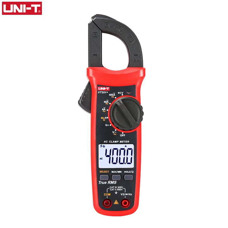 UNI T UNI-T Digital Clamp Meter UT201+ UT202+ UT203+ AC DC Current Amperimetro Tester Clamp Multimeter Resistance Frequency