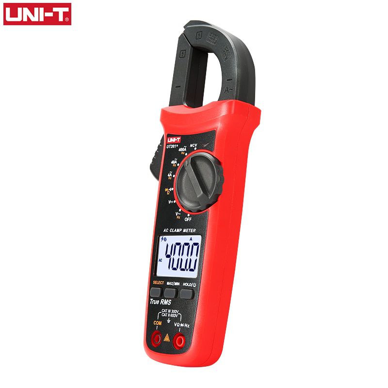 UNI T UNI-T Digital Clamp Meter UT201+ UT202+ UT203+ AC DC Current Amperimetro Tester Clamp Multimeter Resistance Frequency