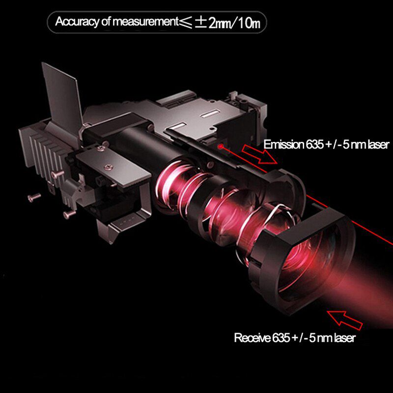 Laser Measuring Tape Measure 40M Digital Distance Meter Rangefinder Retractable 5m Laser Ruler Trena a laser Professional