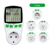 Digital Energy Meter Wattmeter Wattage Electricity Kwh Power Meter LCD Power Meter Outlet Power Analyzer EU US UK AU FR