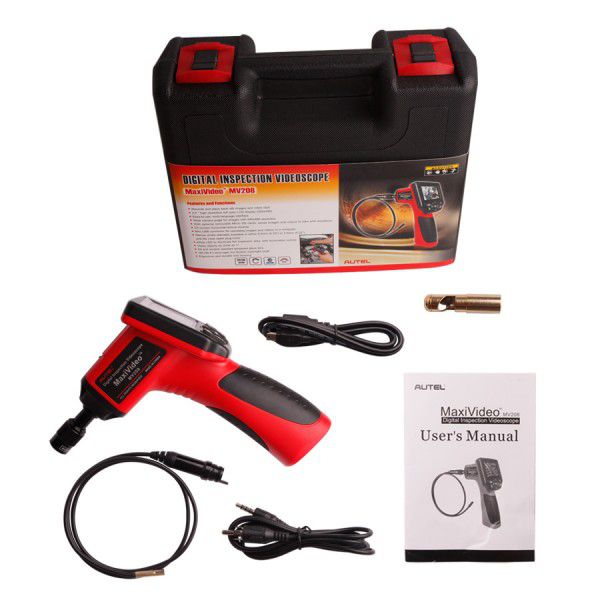 Autel MaxiVideo MV208 with 5.5mm Diameter Imager Head Inspection Camera Digital Videoscope