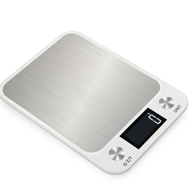 10kg Large Digital Kitchen Stainless Steel Scale 10000g 1g Kitchen Cooking Food Diet Weight Balance Electronic Scales ml oz LB