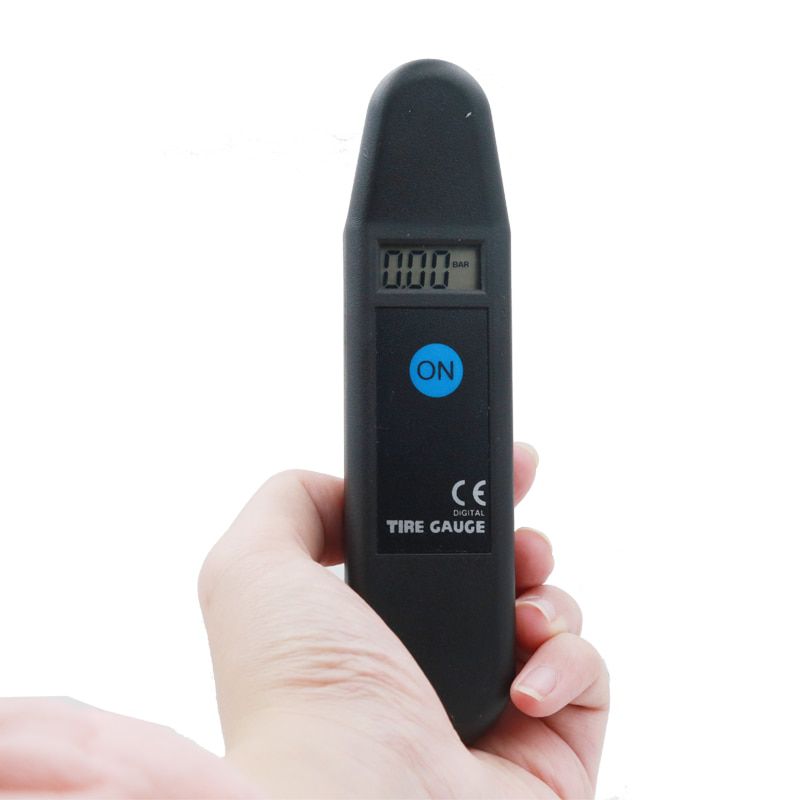 Digital Wheel Tire Air Pressure Gauge Tyre  LCD Display Tester Vehicle Motorcycle Car 5-150 PSI Detector