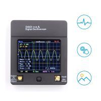 Portable DSO112A TFT Mini Digital Oscilloscope Touch Contact Screen Portable USB Oscilloscope Interface 2MHz 5Msps