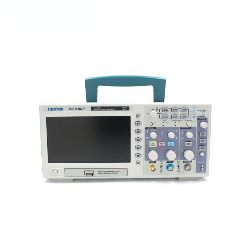 Hantek DSO5102P Digital Storage Oscilloscope Portable USB Osciloscopio Handheld Oscilloscopes 2 Channels 100MHz 1GSa/s 40K