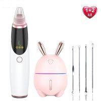 Electric Acne Blackhead Remover Vacuum Suction Extractor Tool Nano Facial Sprayer Steamer Humidifier Pore Cleaner Skin Care Tool