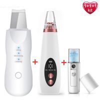 Electric Blackhead Remover Vacuum Face Ance Pore Cleaner Vacuum Skin Care Suction Pimple Clean Skin Scrubber Nano Facial Steamer