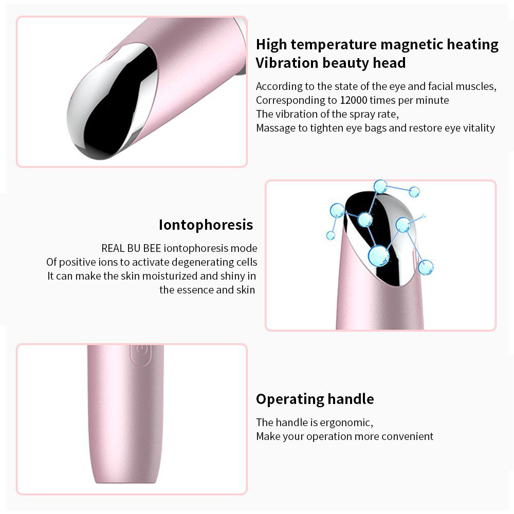 Electric Eye Massager Beauty Eye Beauty Eye Massage Importer Rechargeable Beauty Instrument Firming Skin Facial Care Tools