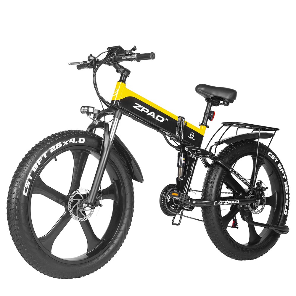 Electric Bike Fat Bike 1000w Mountain Bike Electric Beach Snow Bicycle 26