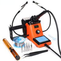 YIHUA 926LED-III  960-I 130W Soldering Iron with 2 Helping Hands Electric Soldering Iron Min SMD Soldering Station DIY Soldering Kit