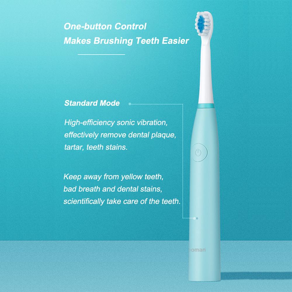 Electric Toothbrush Rechargeable Sonic Toothbrush Home Travel Portable Toothbrush Ultrasonic Automatic Toothbrush