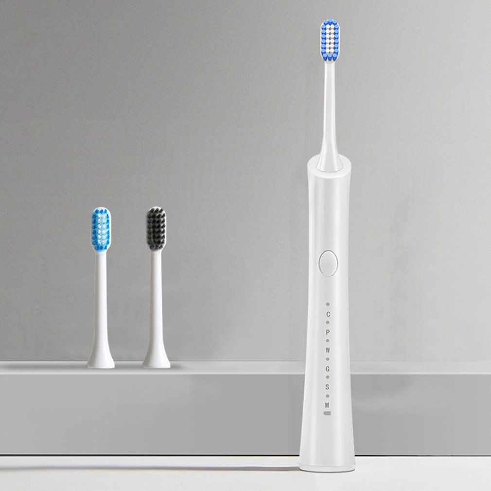 Electric Toothbrush Soft Fur Whitening Toothbrush Charging Sonic Vibration Household Smart Electric Toothbrush