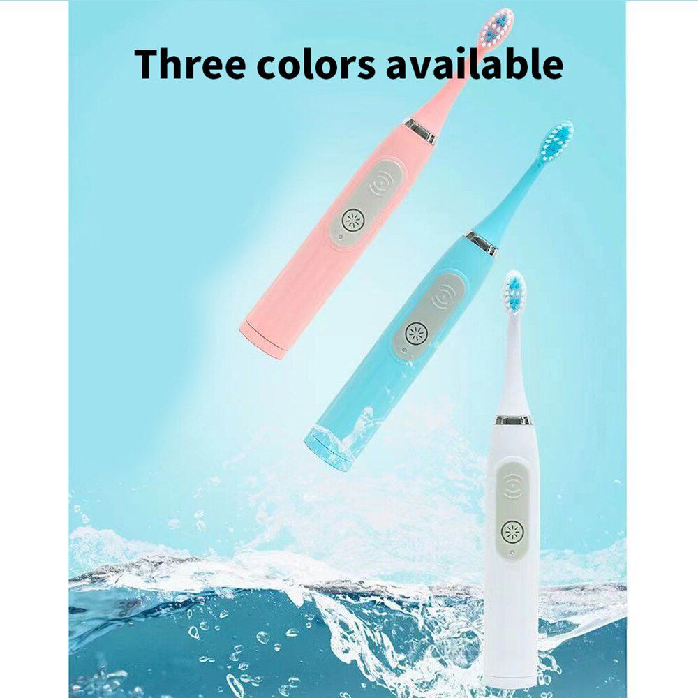 Sonic Automatic Portable Battery-powered Electric Toothbrush Adult And Child Soft Hair Gum Care Home Travel Oral Care