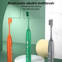 Electric Toothbrush Bamboo Toothbrushes Accessorie Tongue Scraper Levitation Sonic Smart ReChargeable Base Adult Home Waterproof