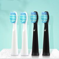 Electric Toothbrush Heads Sonic Replacement Brush Heads Fits for SG515/SG551/SG958/SG910/E2/E4/E9 with Faded Bristles