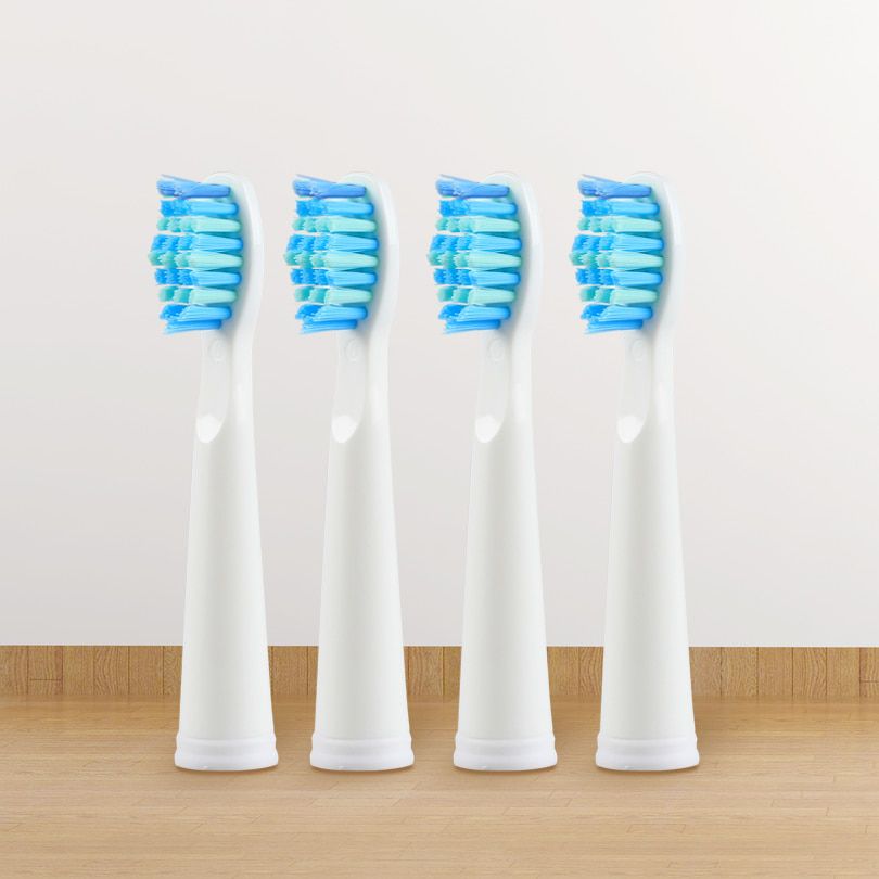 Electric Toothbrush Heads Sonic Replacement Brush Heads Fits for SG515/SG551/SG958/SG910/E2/E4/E9 with Faded Bristles