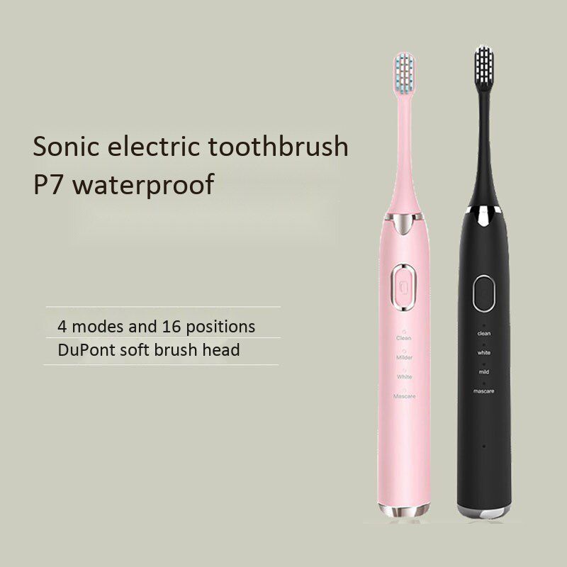 Electric Toothbrush Sonic Rechargeable Top Quality Smart Chip Toothbrush Head Replaceable