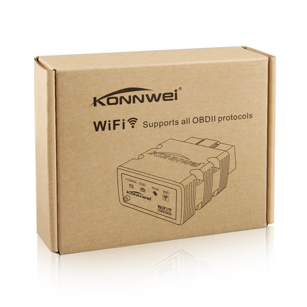 KONNWEI ELM327 Wifi V1.5 PIC25K80 KW902 Car Scanner ELM 327 Wifi Support IOS for iPhone and Android PC EML327 Full Obd2 Protocol