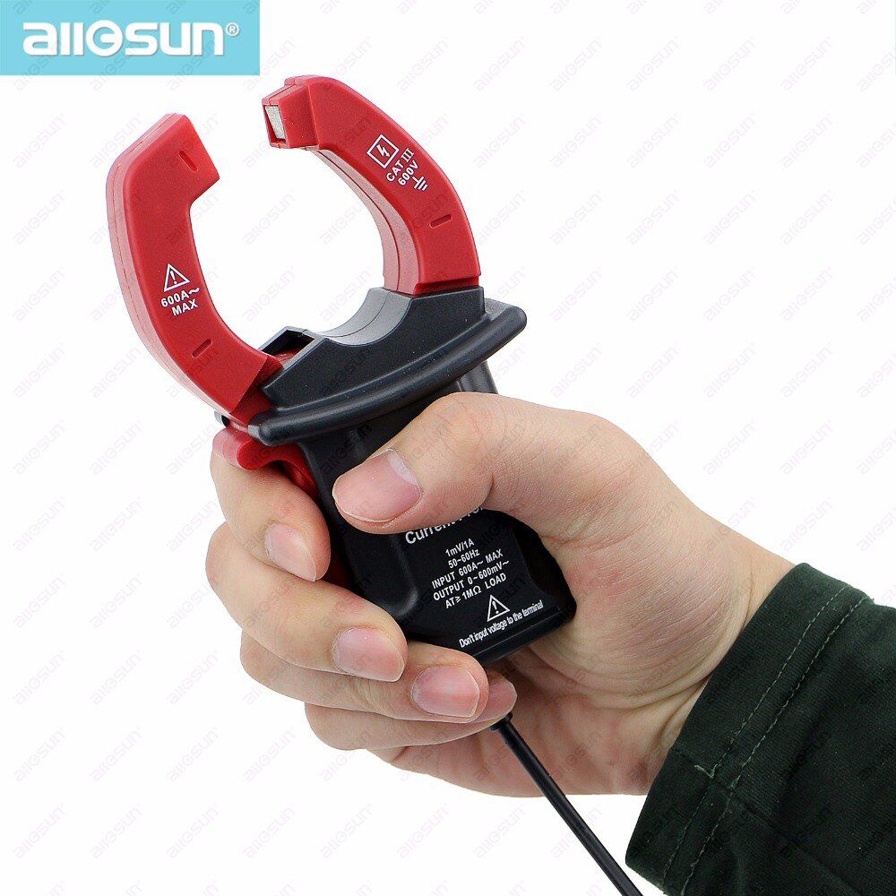 EM263 Compact Current Probe Clamp With Multimeter Digital Clamp Meter Frequency Volt  Output  Electrical Instruments