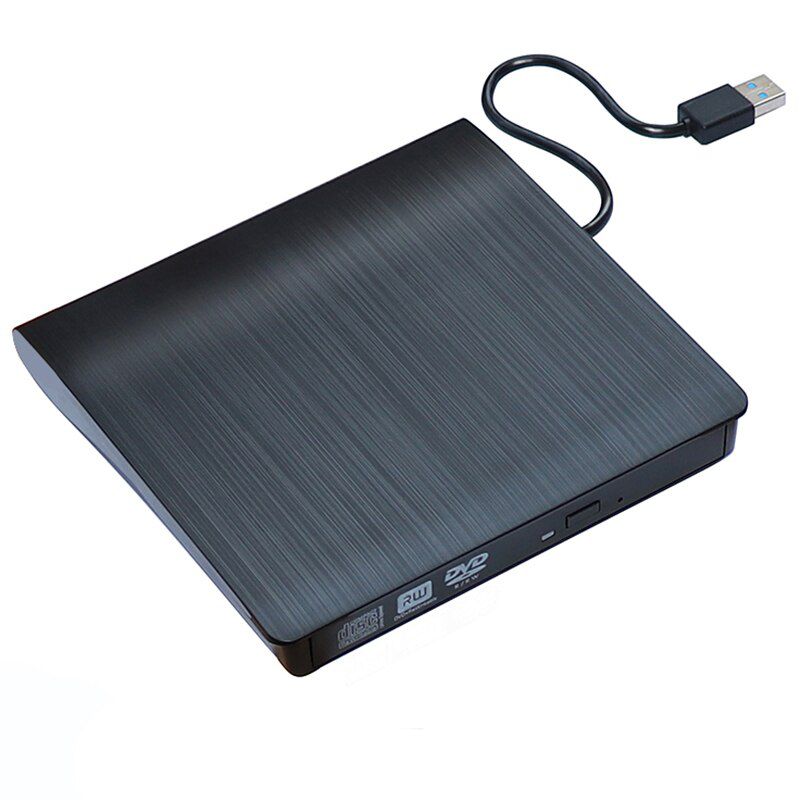 USB 3.0 Slim External DVD RW CD Writer Drive Burner Reader Player Optical Drives For Laptop PC  dvd burner  dvd portatil