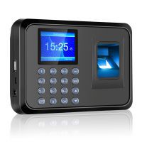 F01 Biometric Fingerprint Time Attendance System Clock Recorder Employee Recognition Recording Device Electronic Machine