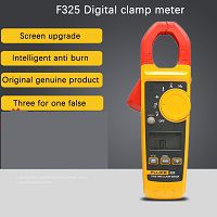 F325 True-RMS Clamp Meter AC DC Current and Voltage Tester Resistor Capacitance Frequency Temperature Multimeter