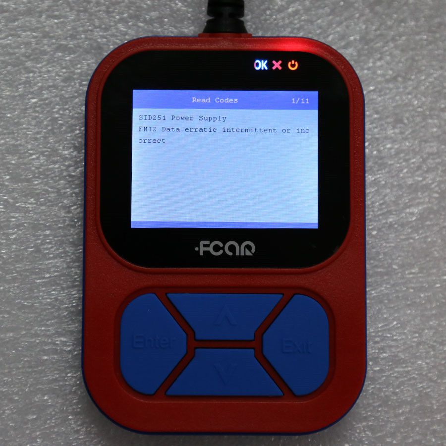 Original FCAR F502 Heavy Duty Truck Vehicle Code Reader