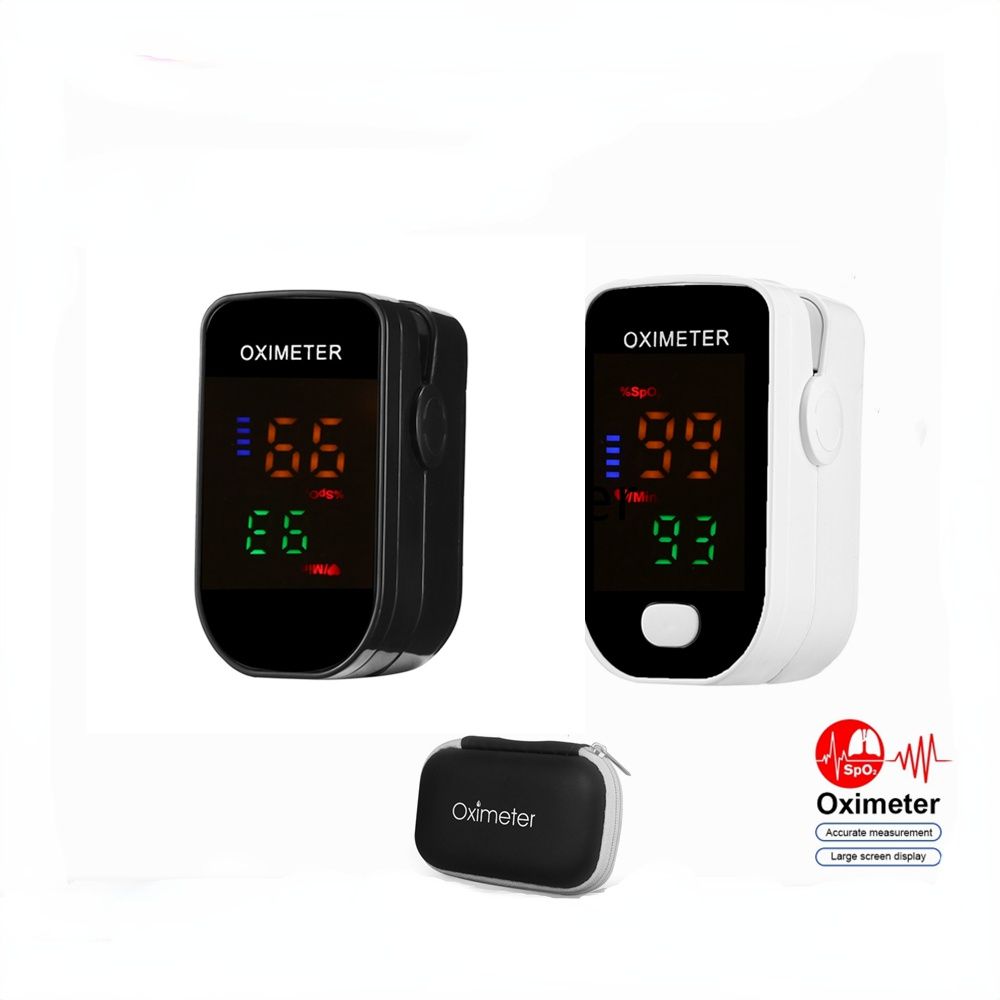 Portable  LED 4 Color Screen Oximeter Finger Pulse Oximeter Sports Finger Clip Heart Rate Pulse Monitor Health Care Baby Adults